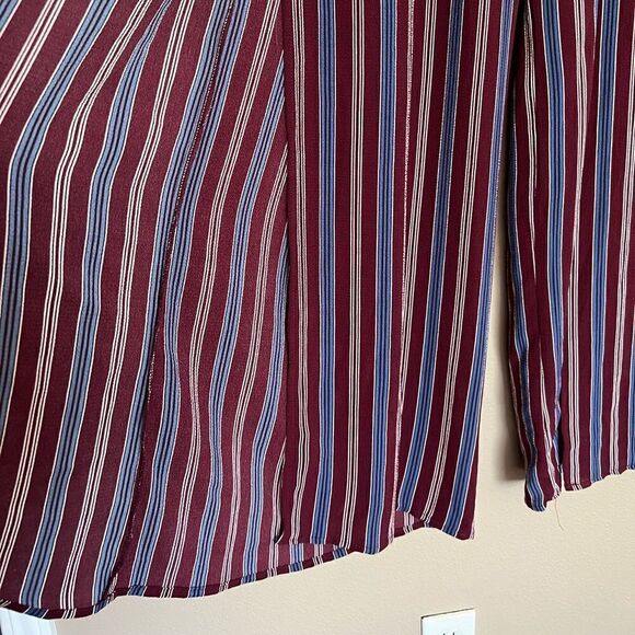 Ambiance Apparel Wide Leg Striped Palazzo Pants - Picture 11 of 11